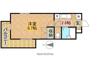 ジョイレジデンス【3階】の間取り