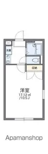 レオパレスNOVA・Ⅲ【104号室】の間取り