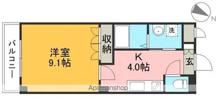 フォレストMC【1階】の間取り