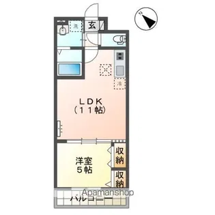 アヴァンティ ルーチェ【3階】の間取り