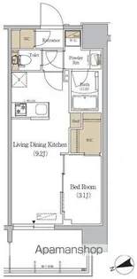 アーバネックス駒込【4階】の間取り