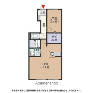 プレシャス西伏屋【101号室号室】の間取り