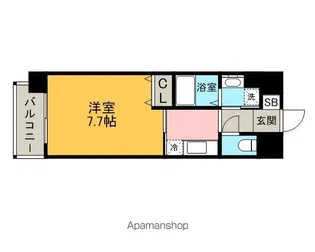 グランヴィラージュ【702号室】の間取り