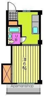 コーポ福原【1階】の間取り