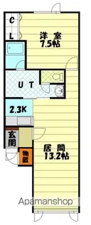 フォーリオ【1階】の間取り