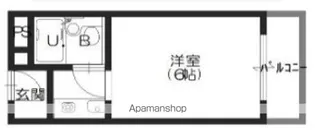 パンジービオラ春日出【3階】の間取り