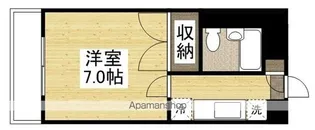 マリート富浜Ⅰ【4階】の間取り