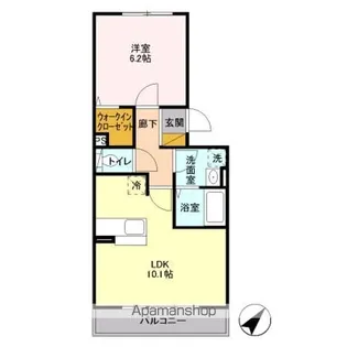 ロイヤルソフィア【2階】の間取り