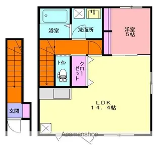 PINOⅠ【202号室】の間取り