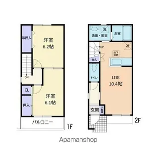 PRIMEVERE【102号室】の間取り