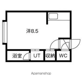 ライフコート元町Ⅲ【101号室】の間取り