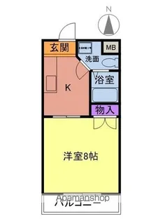 プレアール教育大前Ⅱ【4階】の間取り