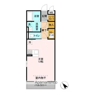 GLORIOUS【1階】の間取り