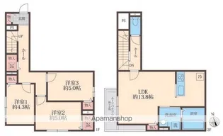 BLOOM COURT【1階】の間取り