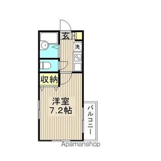 フェリーチェ小岩【1階】の間取り