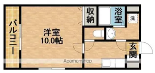 ユートピアマツバラ【4階】の間取り