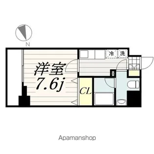 ASCENTY津田沼【4階】の間取り