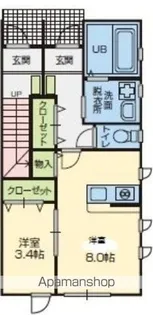 コンフォルタ【1階】の間取り