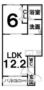 NATURALⅢ【1階】の間取り