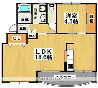 I−CUBE【403号室】の間取り