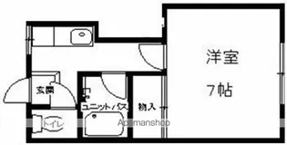 コーポ彗星【2階】の間取り
