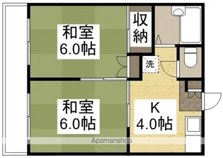 石堂マンション【2階】の間取り