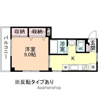 ラフォーレ花園【2階】の間取り