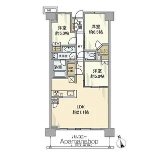 東京都練馬区関町南4丁目【マンション】の間取り