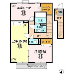 YAーECO HOUSE【2階】の間取り
