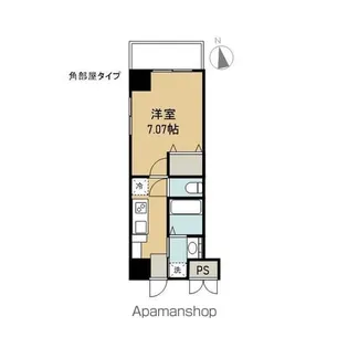 CREST SHIMA【304号室】の間取り