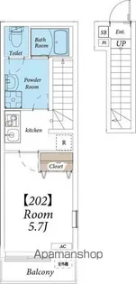 リブリ・四つ木シュトラーセ【2階】の間取り