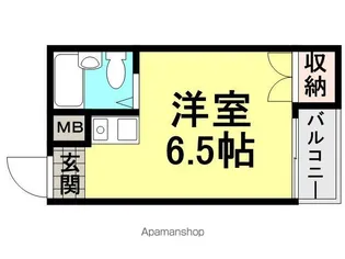 パーソナルマンション杭瀬Ⅱ【202号室】の間取り