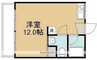 上村マンションA棟【3階】の間取り