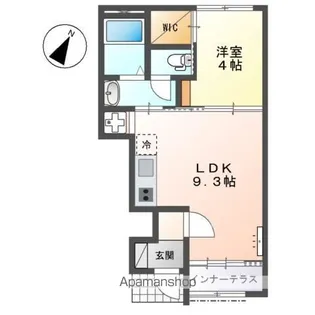 GRAND POIRE【1階】の間取り