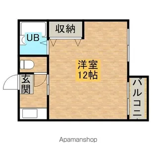 鈴パレス【201号室】の間取り