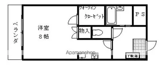 アメニティーK A棟【108号室号室】の間取り