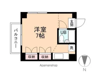 フェイスビル【3階】の間取り