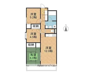 コマンドモジュール【503号室】の間取り