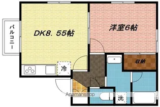 ブリス141【102号室】の間取り