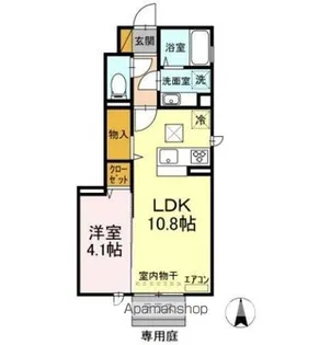 GRAND CALICE (グランカリス)【1階】の間取り