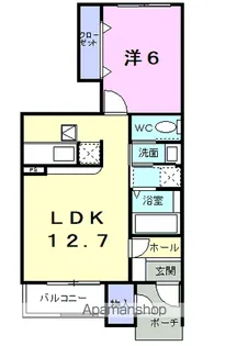 インノバーレⅠ【1階】の間取り