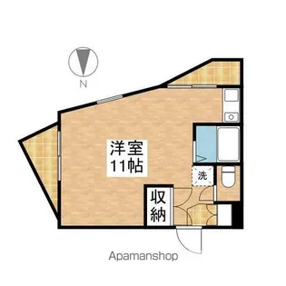 メゾン山崎川【301号室】の間取り