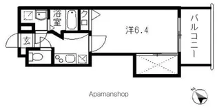 ヴィスティス01天神南【10階】の間取り
