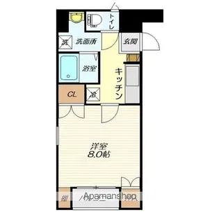 CHARMANTやまびこ【303号室】の間取り