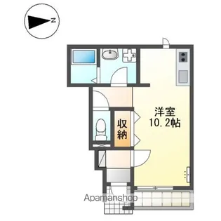 ルナシエル (LUNACIEL)【1階】の間取り