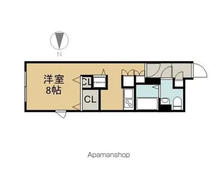 BRANCHE千種公園【4階】の間取り