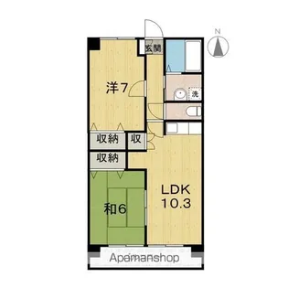 エスペランサ32【3階】の間取り