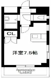 オクトワール宮崎西【4階】の間取り