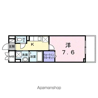 CASA南千住【3階】の間取り