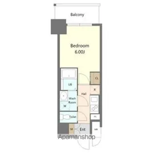 SーRESIDENCE植田ASOLEA(アソレア)【5階】の間取り